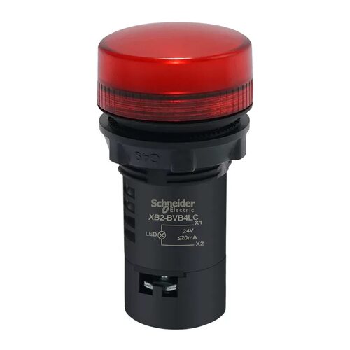 施耐德LED指示灯XB2BVB3LCXB2BVB4LC电源信号灯红绿黄蓝白24V220V - 图3