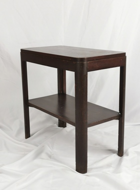 民国家具上海柚木双层茶几