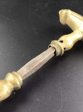 法国纯铜门把手西洋古董