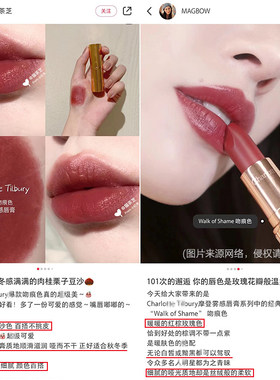 CT摩登雾感唇膏1.1g吻痕