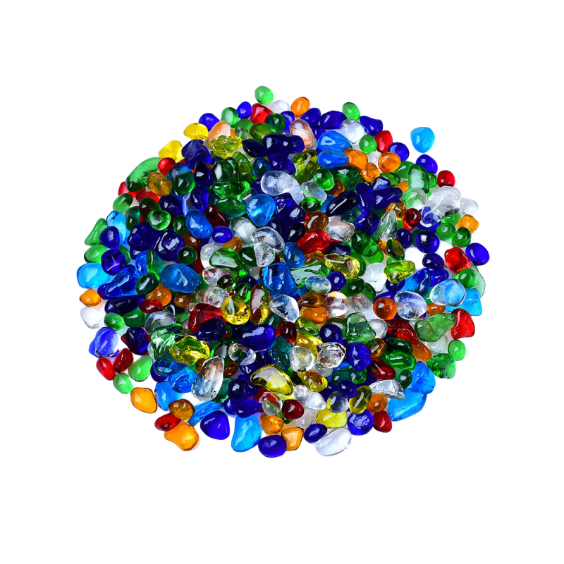 七彩琉璃碎石玻璃鱼缸石头造景石摆件水晶diy材料供曼扎宝石饰品,淘宝优惠券,粉丝福利购,淘宝优惠卷