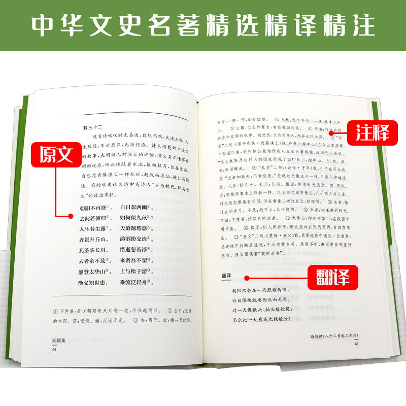 阮籍集中华文史名著精选精译精注丛书 32开精装魏晋思想家文学家竹林七贤导读译注评析凤凰出版社官方旗舰店新华书店正版-图1