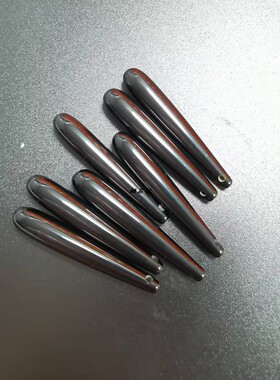 天然玛瑙水滴黑玛瑙长水滴