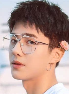 明星网红同款眼镜框男女眼睛近视