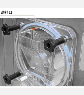 冰之乐硬质冰淇淋机硬冰机塑料