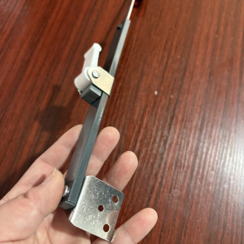 铝合金门窗风撑塑钢窗户限位器角度可调开窗防风杆安全扣伸缩撑杆 - 图1