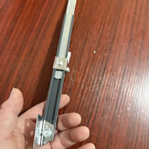 铝合金门窗风撑塑钢窗户限位器角度可调开窗防风杆安全扣伸缩撑杆 - 图2