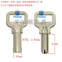 B698] Keyblank security door lock blank to randomly ship gold key embryoids