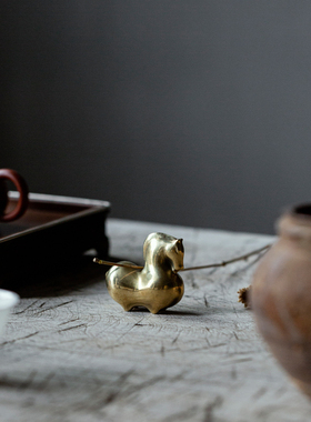 一笑间|铜马生肖摆件2026年新年礼物马年吉祥物装饰茶宠定制LOGO