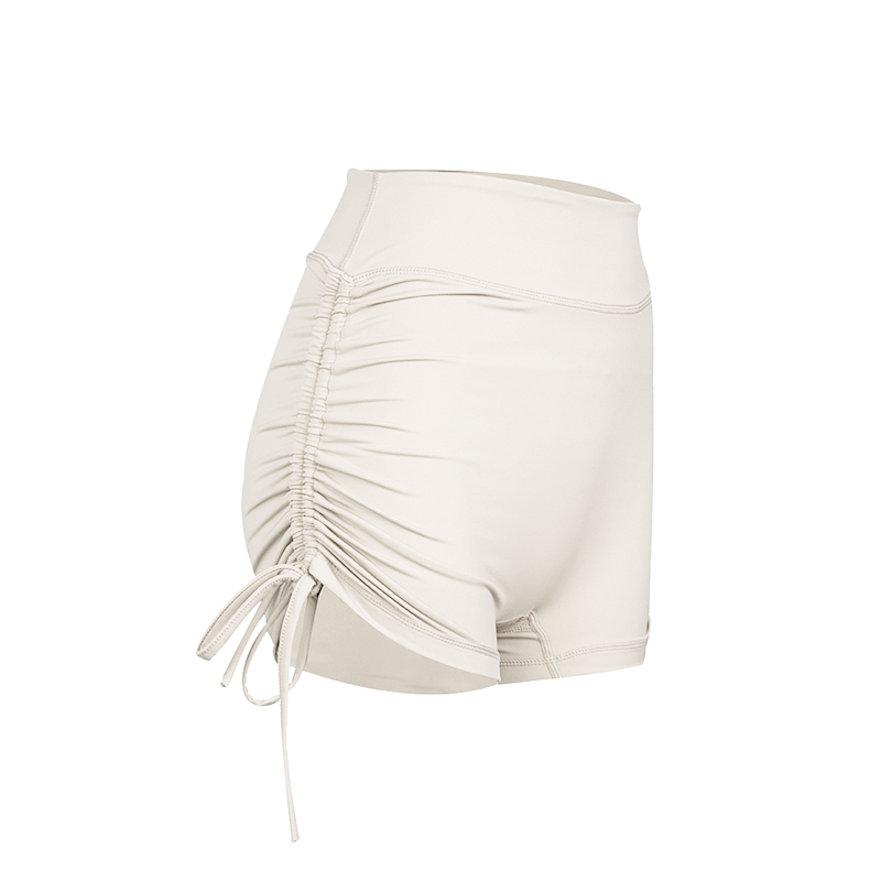 夏瑜伽短裤女抽绳高腰蜜桃臀速干跑步训练普拉提健身服运动三分裤,淘宝优惠券,粉丝福利购,淘宝优惠卷