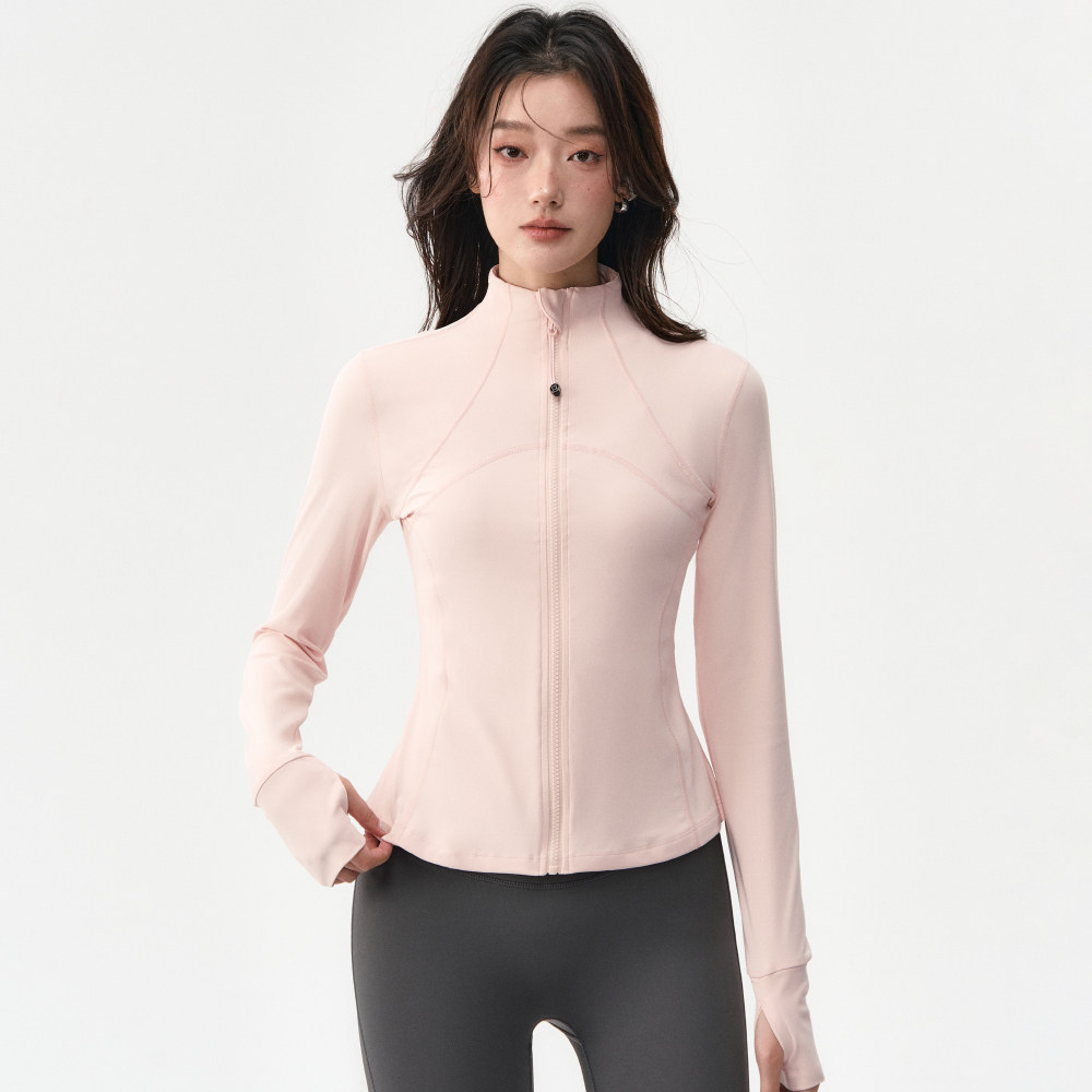 秋冬新款瑜伽服外套女拉链开衫夹克外穿户外运动跑步训练健身上衣,淘宝优惠券,粉丝福利购,淘宝优惠卷