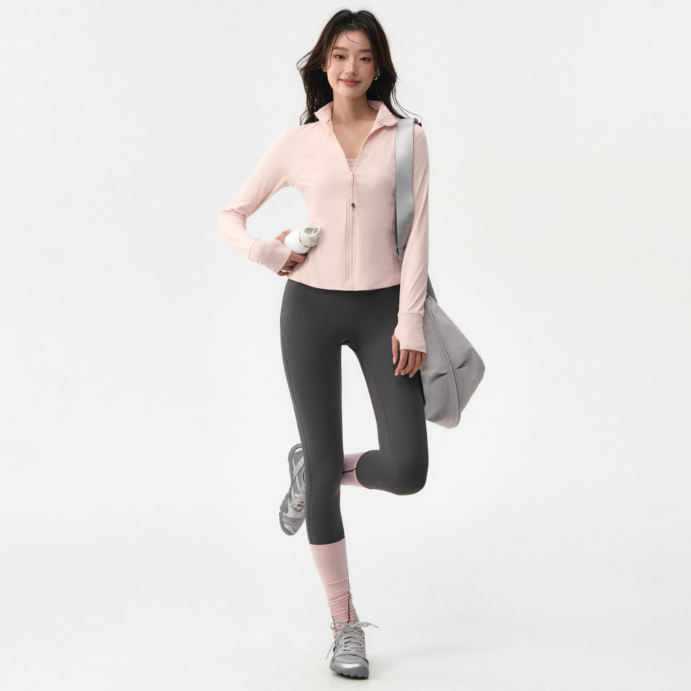 秋冬新款瑜伽服外套女拉链开衫夹克外穿户外运动跑步训练健身上衣,淘宝优惠券,粉丝福利购,淘宝优惠卷