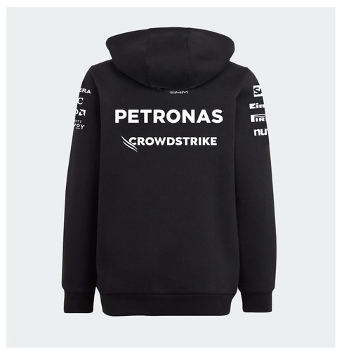 寻念2025新款F1赛车服连帽卫衣适用于奔驰车队外套运动周边可定制 - 图2