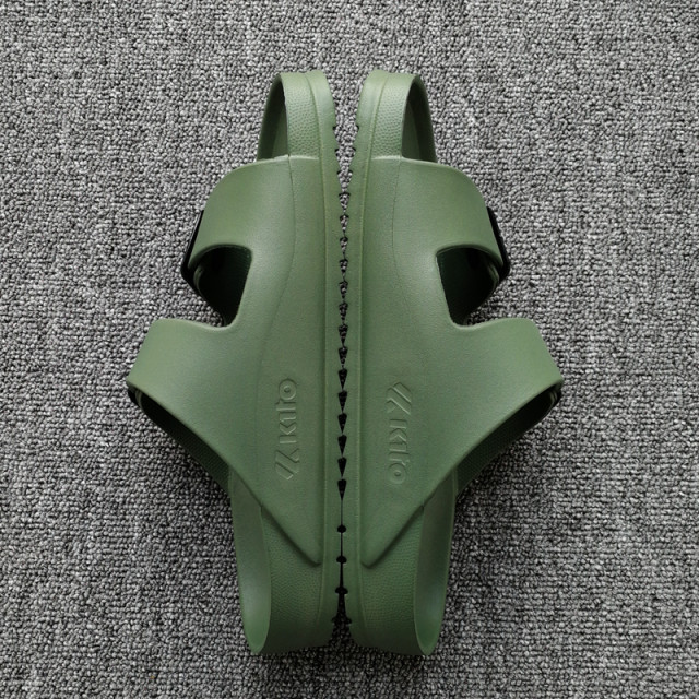 Imported KITO double slippers from Thailand, men and women, home couples wear EVA beach sandals, anti-slip waterproof