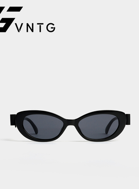 VNTG墨镜蝴蝶结装饰镜腿小香风老钱风时髦不挑脸型uv400太阳眼镜