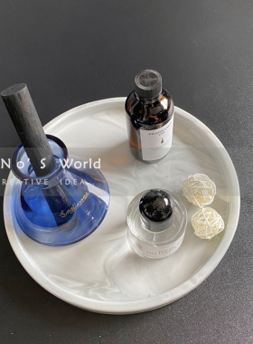 轻奢风卫生间组合白色浴室摆件