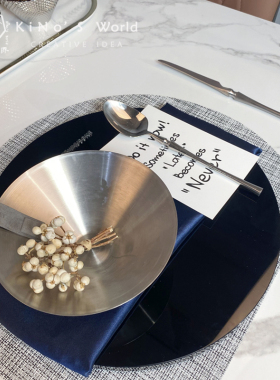 餐具北欧风格样板房间摆件