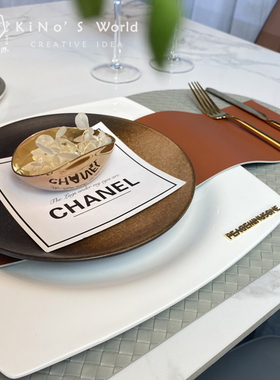 样板房间餐具意式风展厅会所摆件