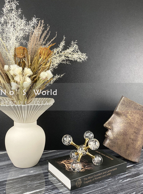 组合艺术轻奢组合抽象艺术风软装