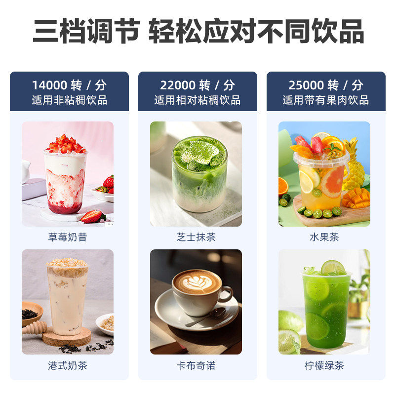 奶昔机商用奶茶店大功率电动奶盖机咖啡店双头电动奶泡自动搅拌机,淘宝优惠券,粉丝福利购,淘宝优惠卷