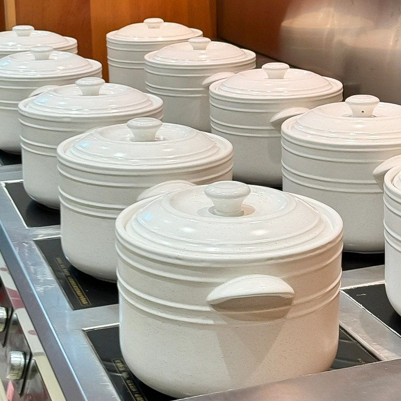 糖水铺子熬煮砂锅煲汤白色砂锅耐高温干烧不裂砂锅煲商用糖水专用,淘宝优惠券,粉丝福利购,淘宝优惠卷