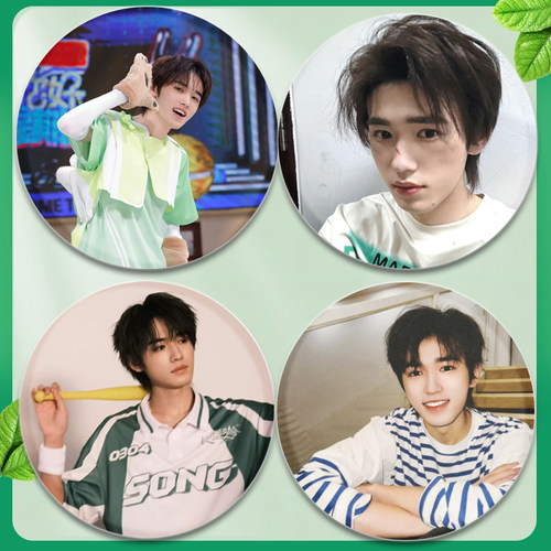 宋亚轩周边应援吧唧徽章58mm纪念书包挂件朋友礼物胸针谷子可爱 - 图2