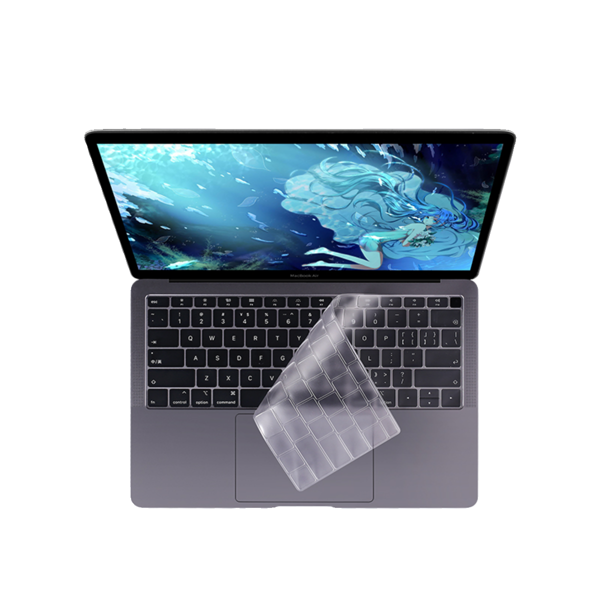 适用苹果macbookM1air13.6键盘膜M2pro14笔记本15mac13M3保护膜-图3