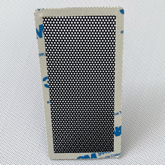 pvc电脑机箱防尘透风网防尘电脑散热网DIY裁剪可定制局部带胶自粘