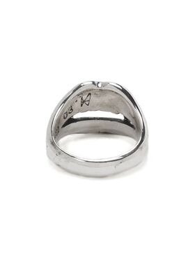 TOP-YAMAMOTO银色嘴唇戒指男女通用个性时尚开口戒指环