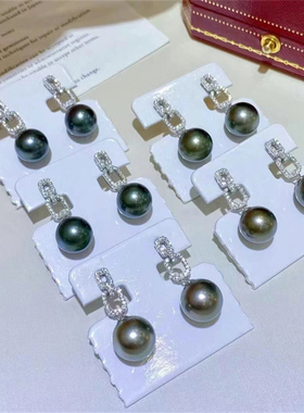 银耳针铜经典几何设计感耳钉耳饰