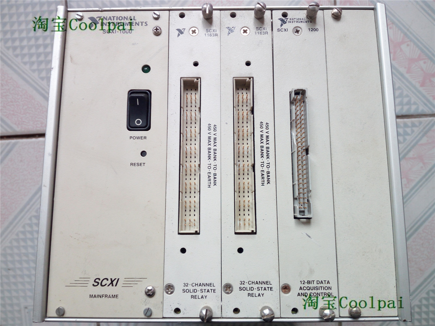 SCXI-1000 整机包括SCXI-1000一个SCXI-1163R两个 SCXI-1200一个 - 图1