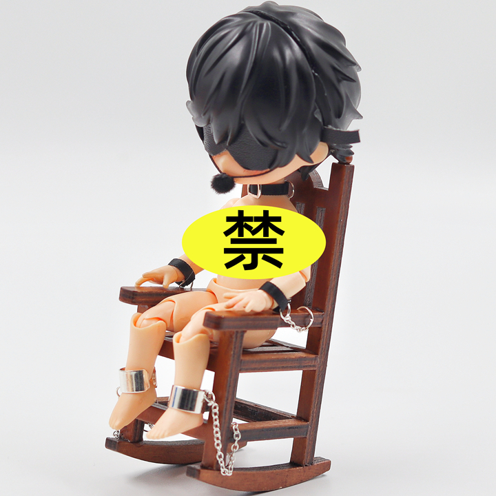 ob11娃衣 GSC YMY doll bjd body9 figma bjd 12分道具束缚椅-图2