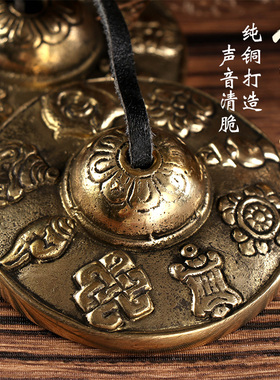 法铃铜钹修行叮夏瑜伽用品