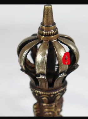 尼泊尔手工精品雕花铃杵