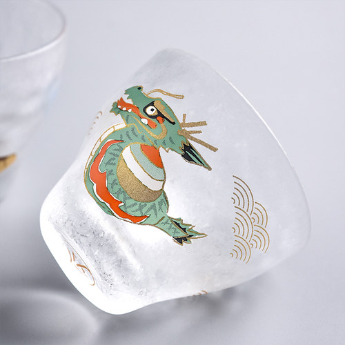 日本进口日式玻璃清酒杯烧酒杯家用小酒杯 - 图1