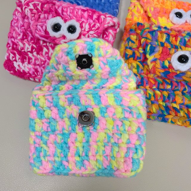 Oil painting series small coin purse material package