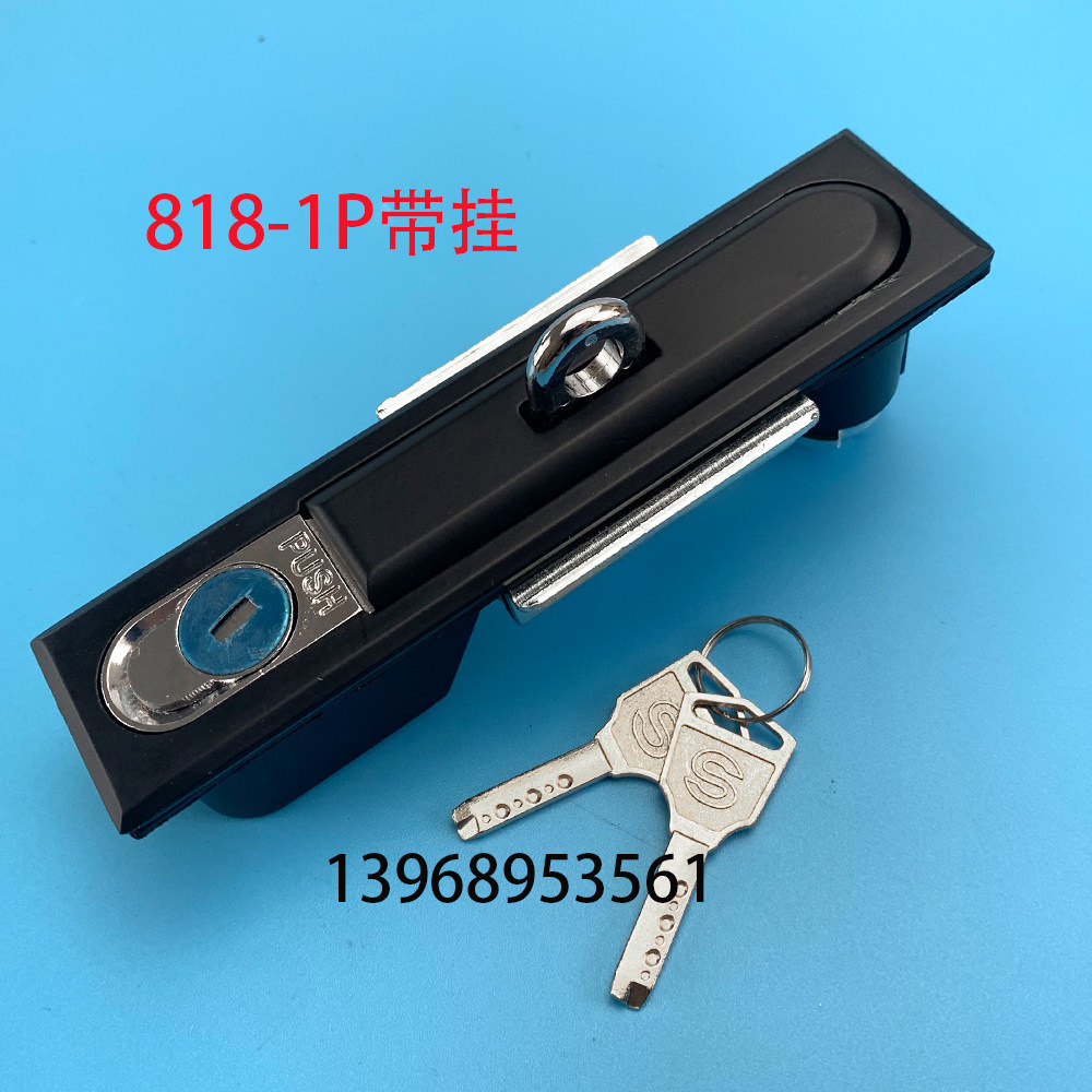 电柜锁MS818开关电柜门锁MS490锁机箱机柜电箱锁铜芯XL21动力柜_虎窝淘