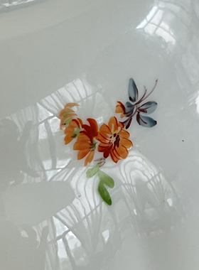 梅森陶瓷碗精致手绘果碗