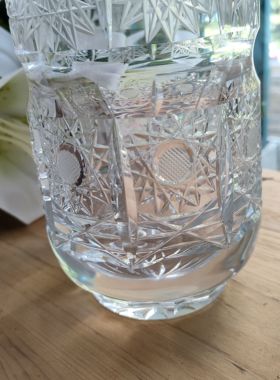 波西米亚满切水晶花瓶