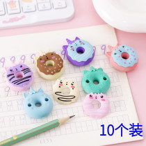 Sweet Donuts Cute Cartoon Erasers Students 61 End Christmas School Prizes Gift Stationery Small Gifts