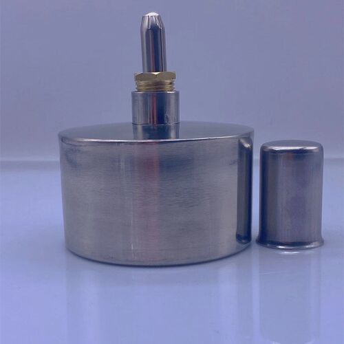 不锈钢酒精灯家用 艾灸 煮茶200ml/400ml加厚螺口防爆防漏送灯芯 - 图0