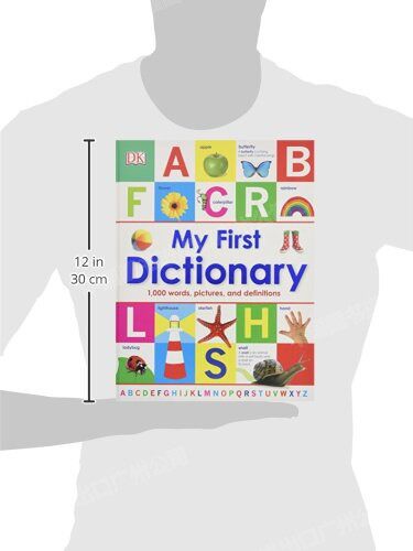 现货DK出版 我的第一本词典 my first dictionary 少儿英文  1000个英语初级词汇 博物大百科 童书 启蒙认知字典 英文原版英语书籍