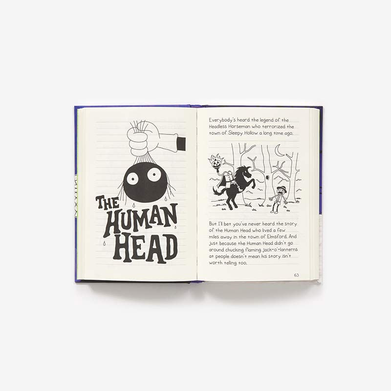 小鬼头日记3 友好的恐怖故事 Rowley Jefferson's Awesome Friendly Spooky Stories 罗利的故事 小屁孩日记 桥梁漫画书 英语书籍 - 图1