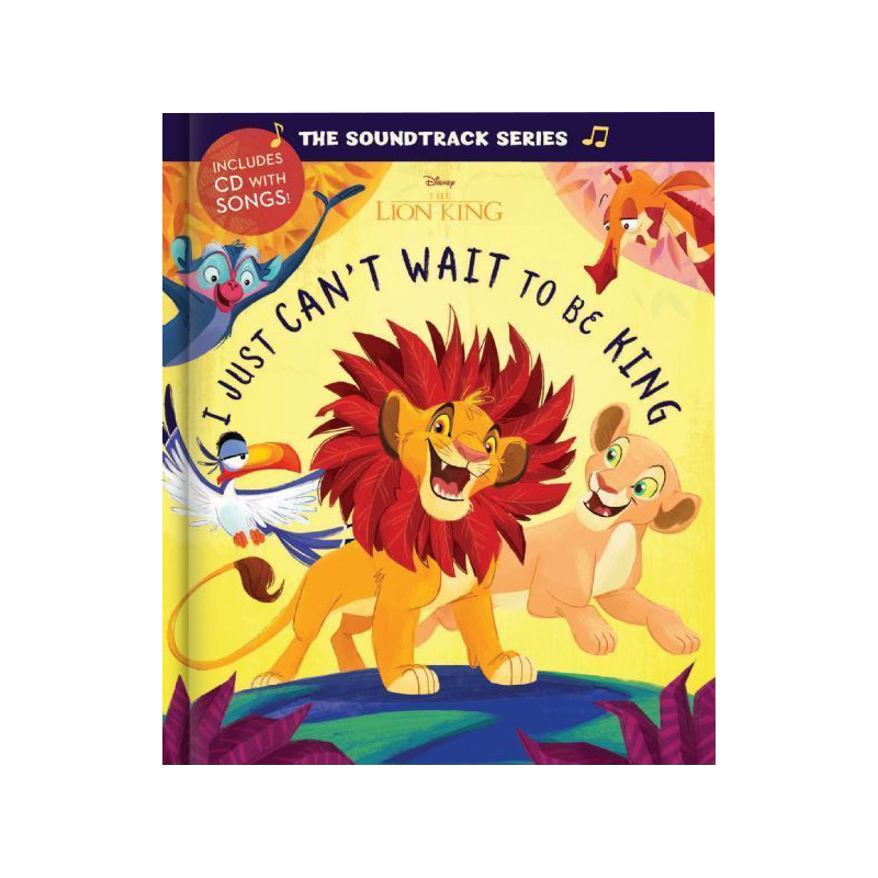 狮子王 我等不及成为王 英文跟唱跟读 含CD The Soundtrack Series The Lion King: I Just Can’t Wait to be King 正版英语书籍