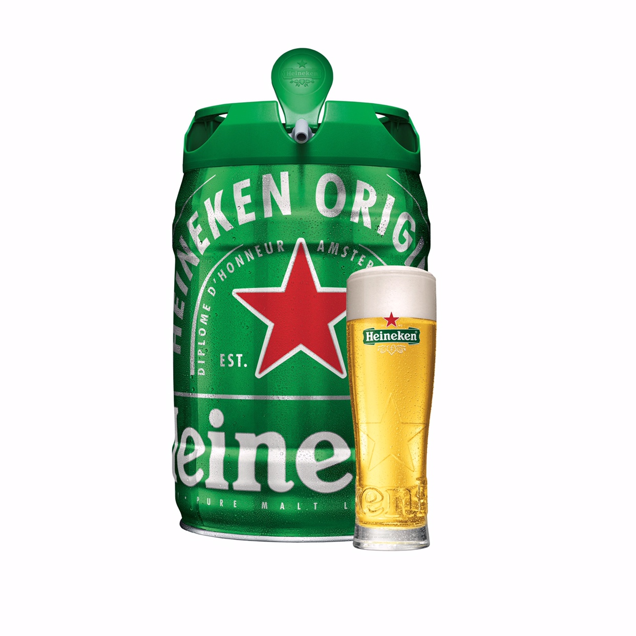 Heineken/喜力啤酒 铁金刚5L*1铁桶装 官方正品【7月31日到期】 - 图3