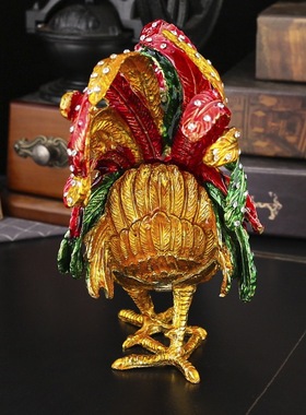 中式手工艺品珐琅彩桌面装饰摆件