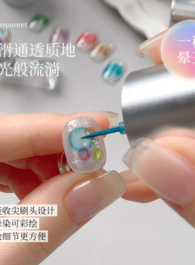 恩妮诗百变快速晕染胶美甲店专用