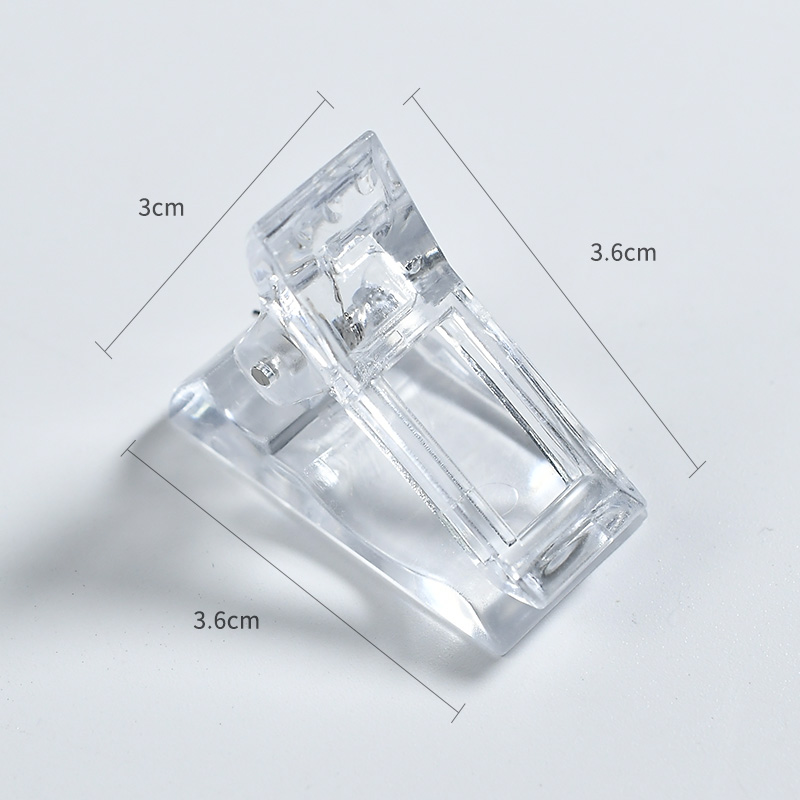 美甲水晶延长胶甲模固定夹水晶甲片定形夹稳固甲片不起翘指甲工具-图3