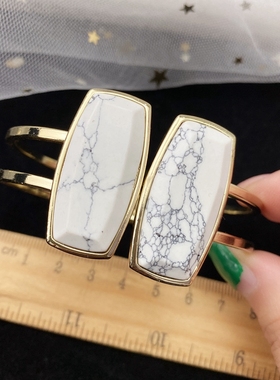 开口弹力百搭时尚风镶钻手链