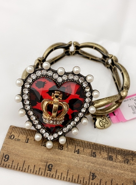 开口弹力百搭复古港风手镯